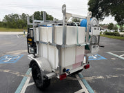 *IN STOCK* - The Nano 4x8' Hot Water + Softwash Trailer