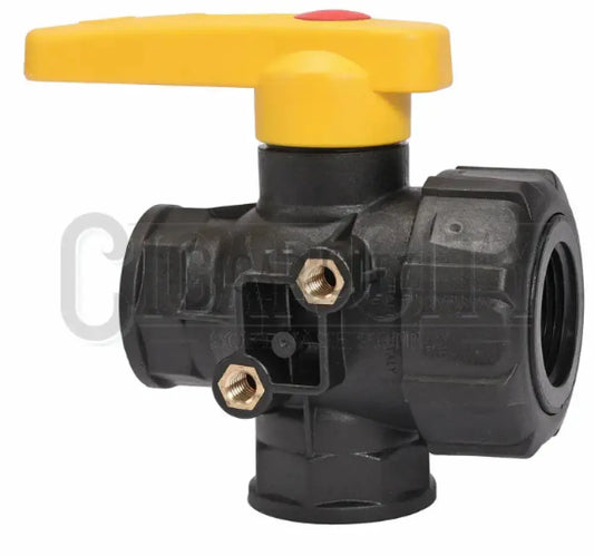 1" 3 Way Single Union Ball Valve 99513100N  Cigarcity Softwash.