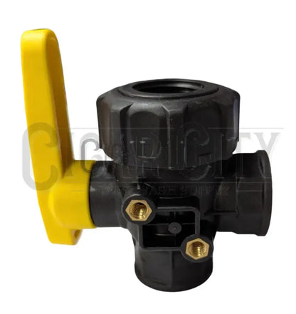 1" 3 Way Single Union Ball Valve 99513100N  Cigarcity Softwash.