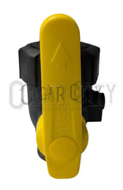 1" 3 Way Single Union Ball Valve 99513100N  Cigarcity Softwash.