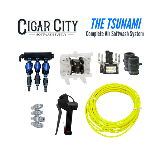 The Tsunami - 5.6GPM Complete Air Softwash System