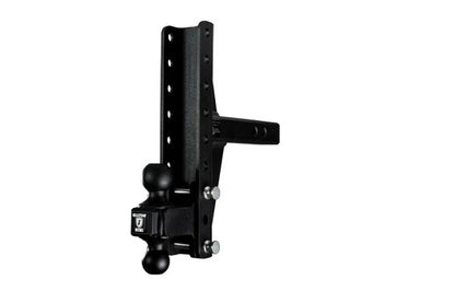 2.0″ Heavy Duty Offset Hitch – 4″ & 6″ Drop/Rise – Bulletproof Hitches – Adjustable Dual Ball Mount