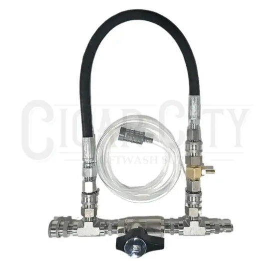 2.3 CHEMICAL INJECTOR DN10 BYPASS KIT 22.0502  Cigarcity Softwash.