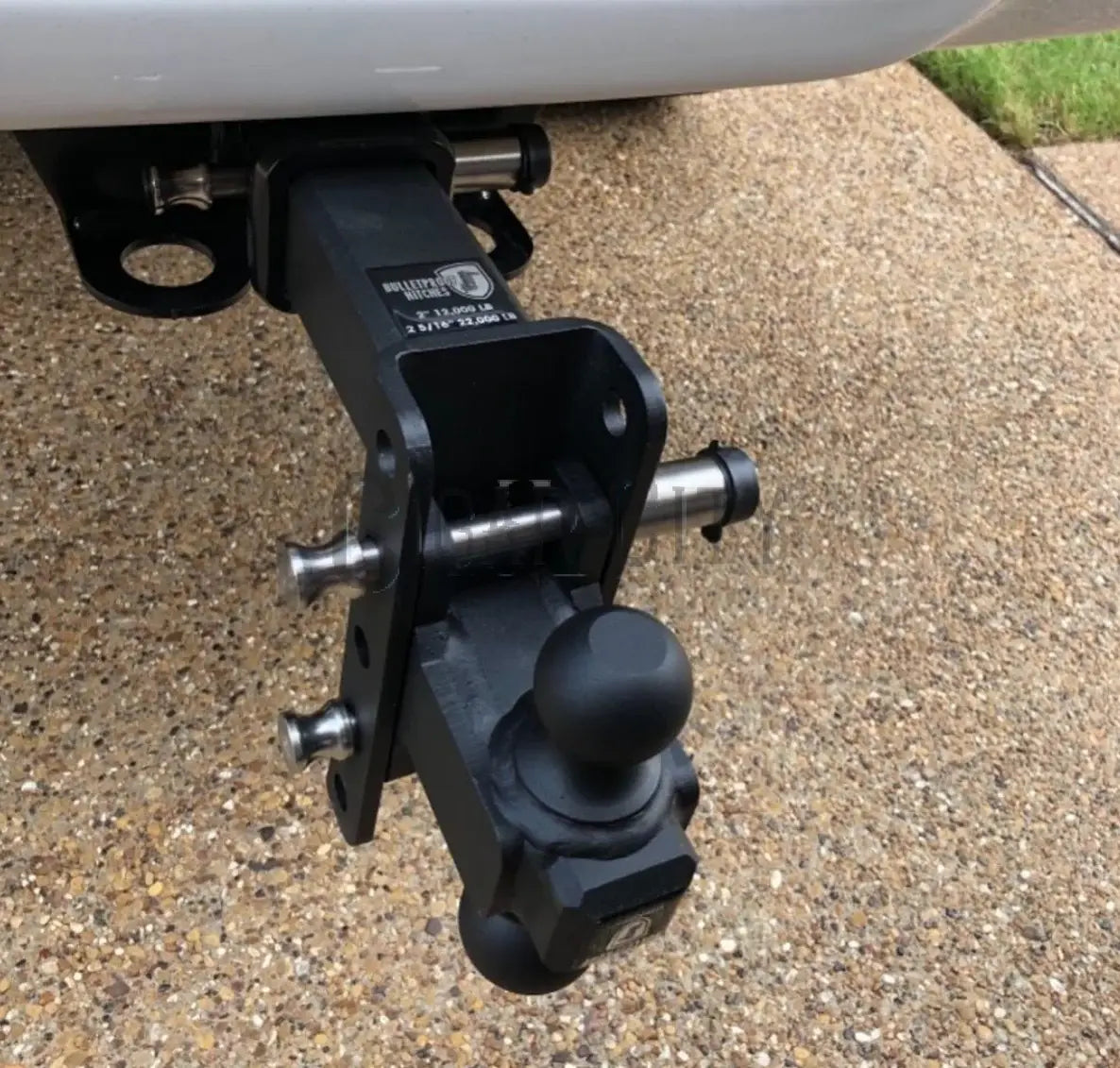 2.0" Extreme Duty 4" Drop/Rise Hitch — Bulletproof Hitches Cigarcity Softwash