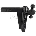 2.0" Heavy Duty 10" Drop/Rise Hitch Cigarcity Softwash