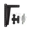 2.0" Heavy Duty 14" Drop/Rise Hitch — Bulletproof Hitches Cigarcity Softwash