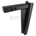 2.0" Heavy Duty 16" Drop/Rise Hitch Cigarcity Softwash