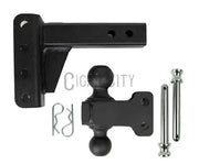 2.0" Medium Duty 2" Drop/Rise Hitch Cigarcity Softwash