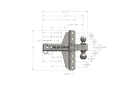 2.5" Medium Duty 4" & 6" Offset Hitch — Bulletproof Hitches Cigarcity Softwash