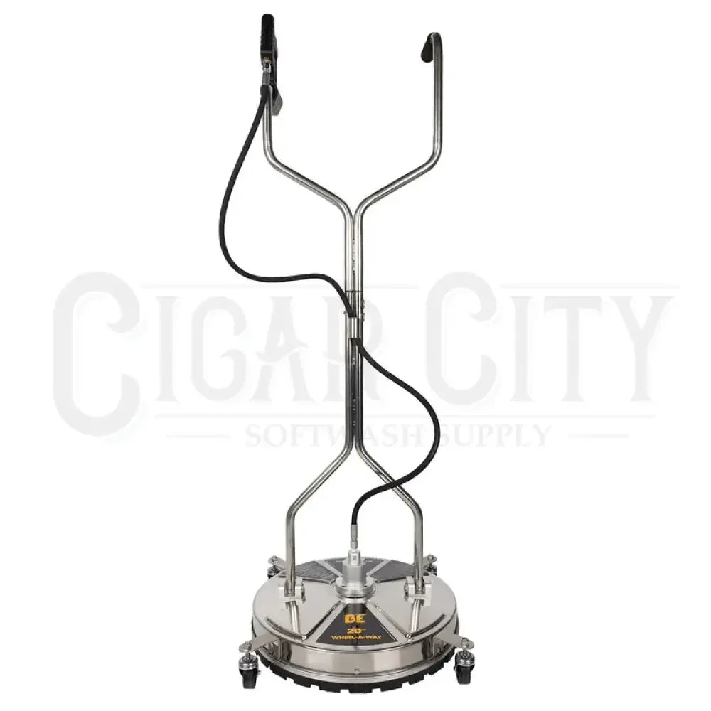 20" SS Whirl-A-Way Surface Cleaner w/ Casters 85.403.009 Surface Cleaners Cigarcity Softwash.