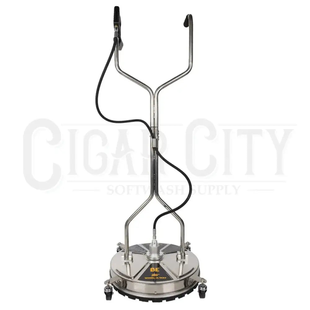 20" SS Whirl-A-Way Surface Cleaner w/ Casters 85.403.009 Surface Cleaners Cigarcity Softwash.