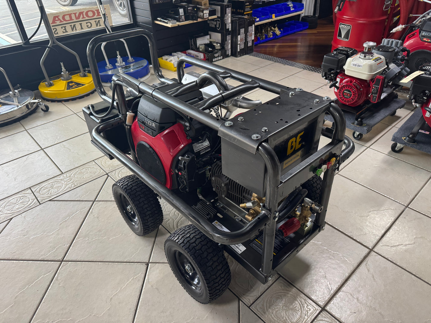 BE Scratch & Dent Honda GX690 w/ Comet TW5050S Pump 5,000 PSI 5.0 GPM Pressure Washer - 5024HWEBCOM (345149)