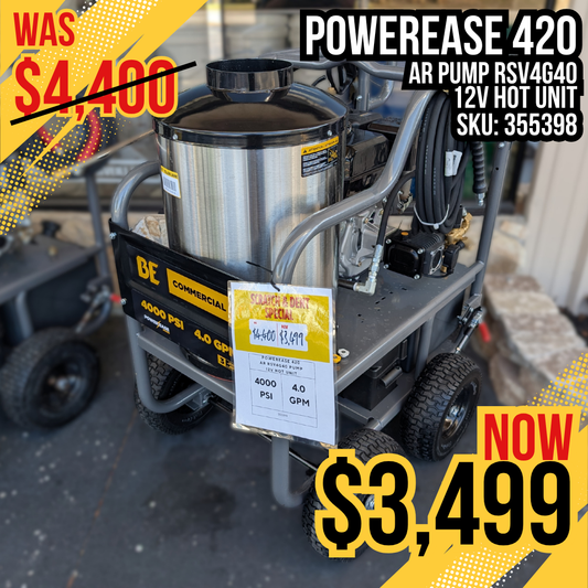 BE Scratch & Dent Hot Cart Honda GX390 w/ Comet ZWD4040 Pump 4,000 PSI 4.0 GPM Pressure Washer - HW4013HC (355398)