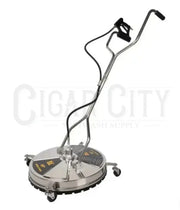 24" SS Whirl-A-Way Surface Cleaner w/ Casters 85.403.010 Surface Cleaners Cigarcity Softwash.