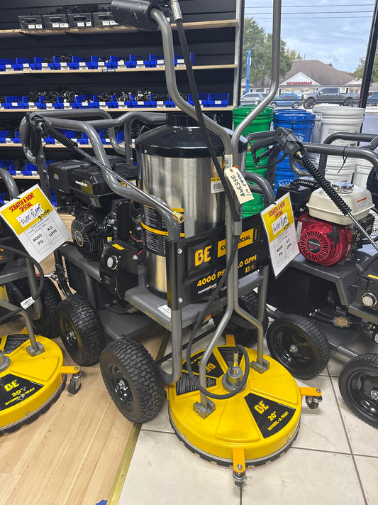 BE Scratch & Dent Hot Cart Powerease420 w/ AR RSV4G40 Pump 4,000 PSI 4.0 GPM Pressure Washer - HW4015RA (355398)