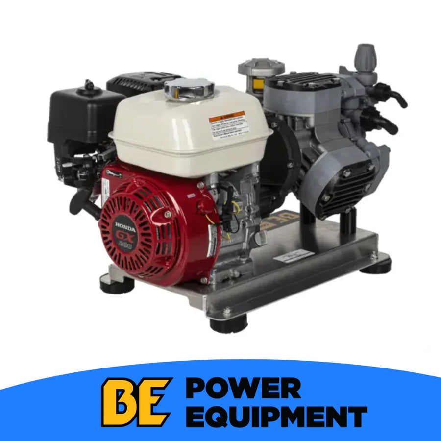 Honda GX200 powered softwash pressure washer for professional cleaning equipment