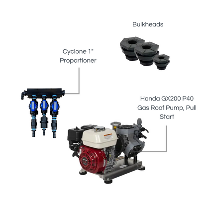 Gas Roof Pump Kit - Honda P40 Pull Start