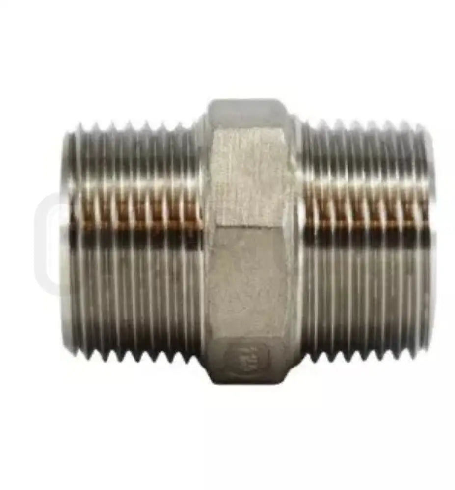 3/4" 304 SS HEX NIPPLE 62724  Cigarcity Softwash.