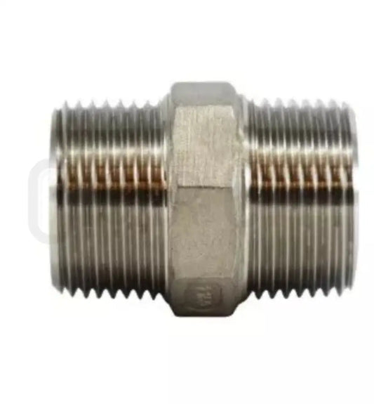 3/4" 304 SS HEX NIPPLE 62724  Cigarcity Softwash.