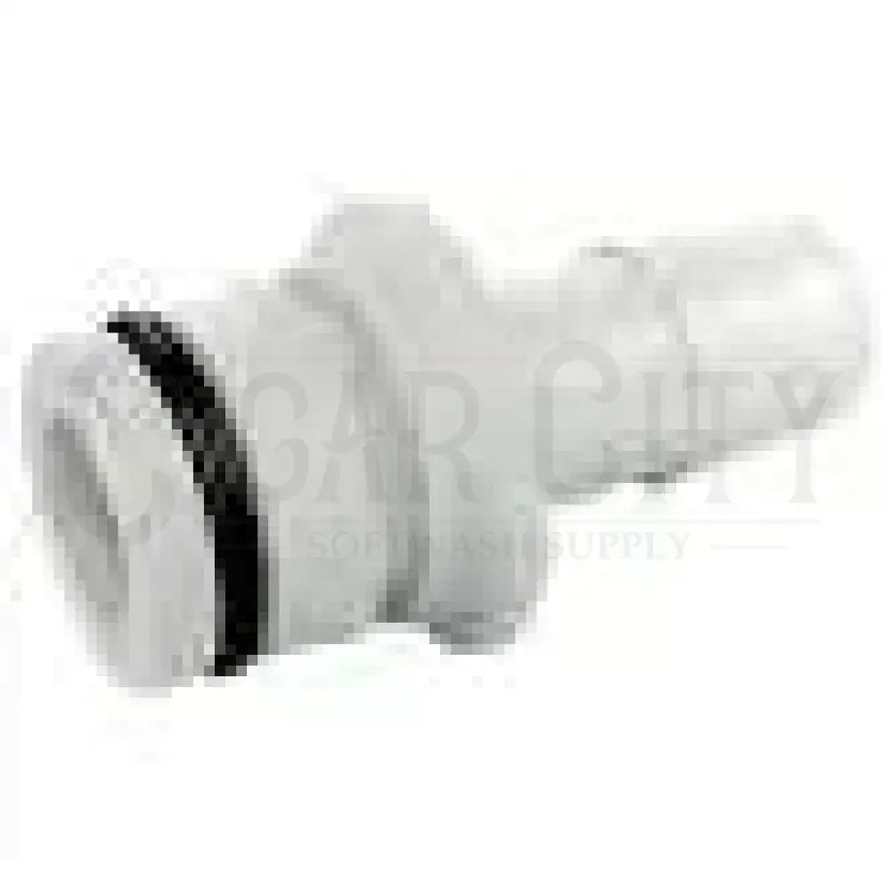3/4” QA x 3/4” HB Straight Fitting w/ O-Ring, Nylon  Cigarcity Softwash.