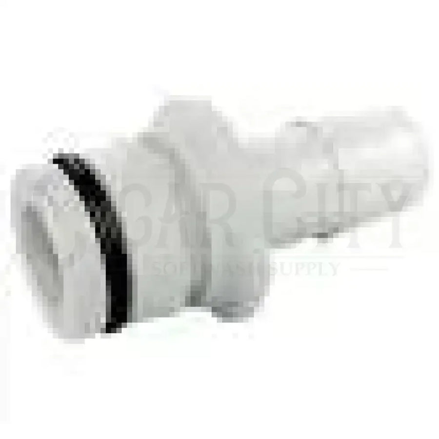3/4” QA x 3/4” HB Straight Fitting w/ O-Ring, Nylon  Cigarcity Softwash.
