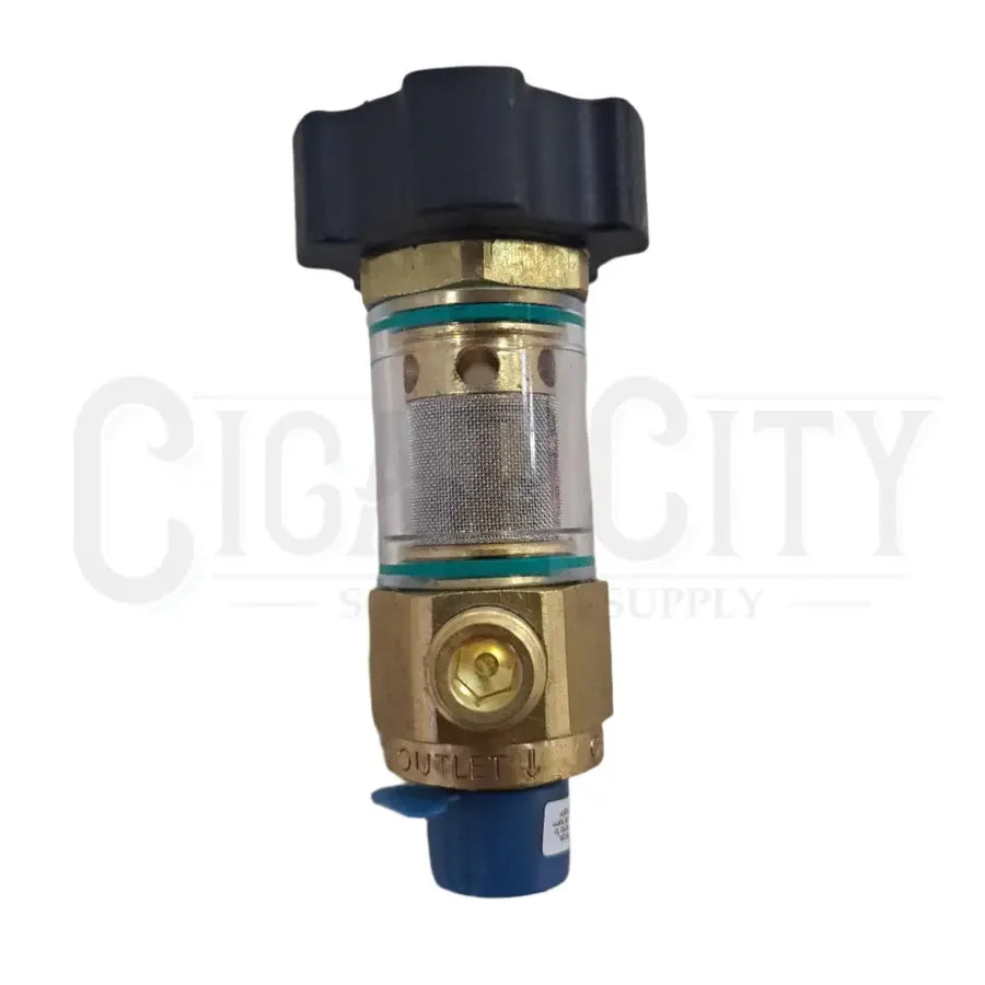 3/8" GP Clear Glass Inlet Hardware Cigarcity Softwash.