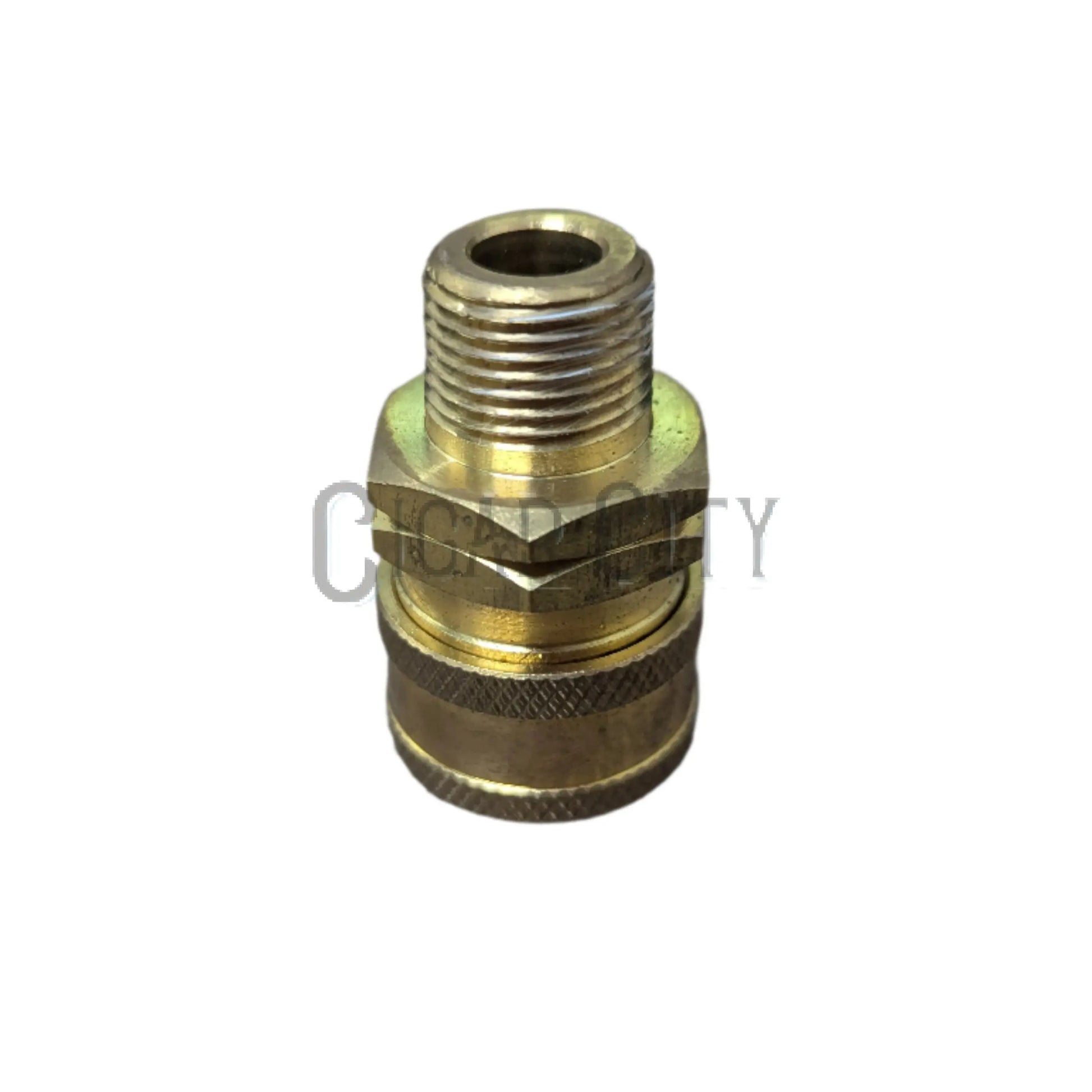3/8" MPT Quick Connect Socket - Brass Cigarcity Softwash