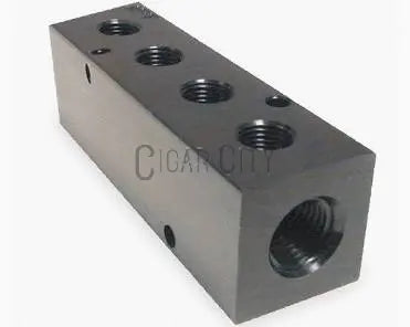 3 Port Softwash Manifold Block – Clear Polypropylene Chemical-Resistant Softwash Depot