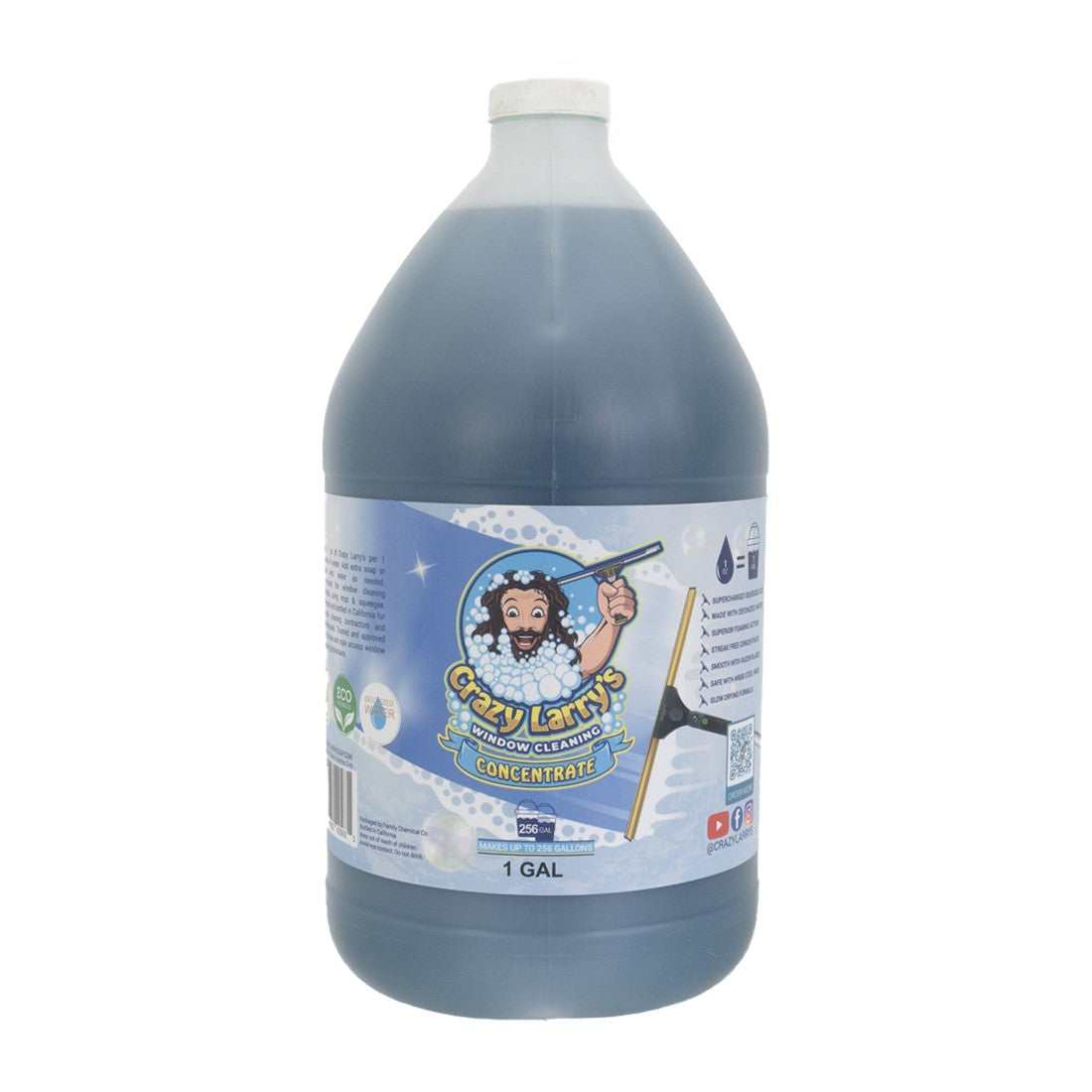 Crazy Larry's Window Cleaning Concentrate WindowCleaner.com