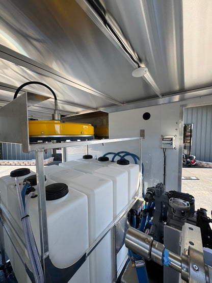 Enclosed 6x12 Pressure & Soft Washing Trailer with P40 Softwash