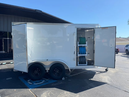 Enclosed 6x12 Pressure & Soft Washing Trailer with P40 Softwash