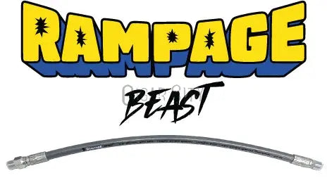 3' 3/8" 2-Wire Whip Hose 7300 PSI Rampage