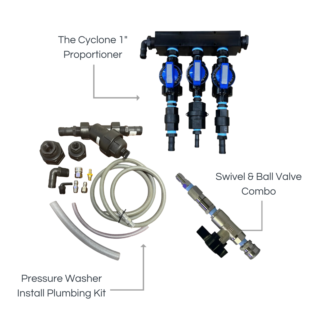 8GPM Build Your Own Rig Kit - Gas Softwash