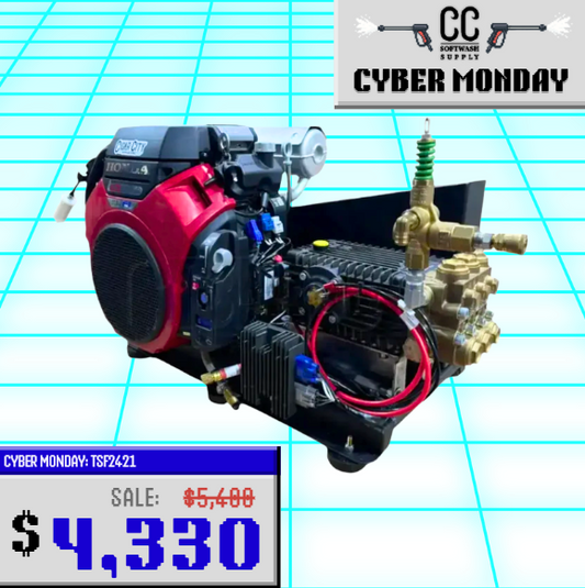 10 GPM @ 3,500 PSI Honda IGX800 General Pump TSF2421 Belt Drive Pressure Washer