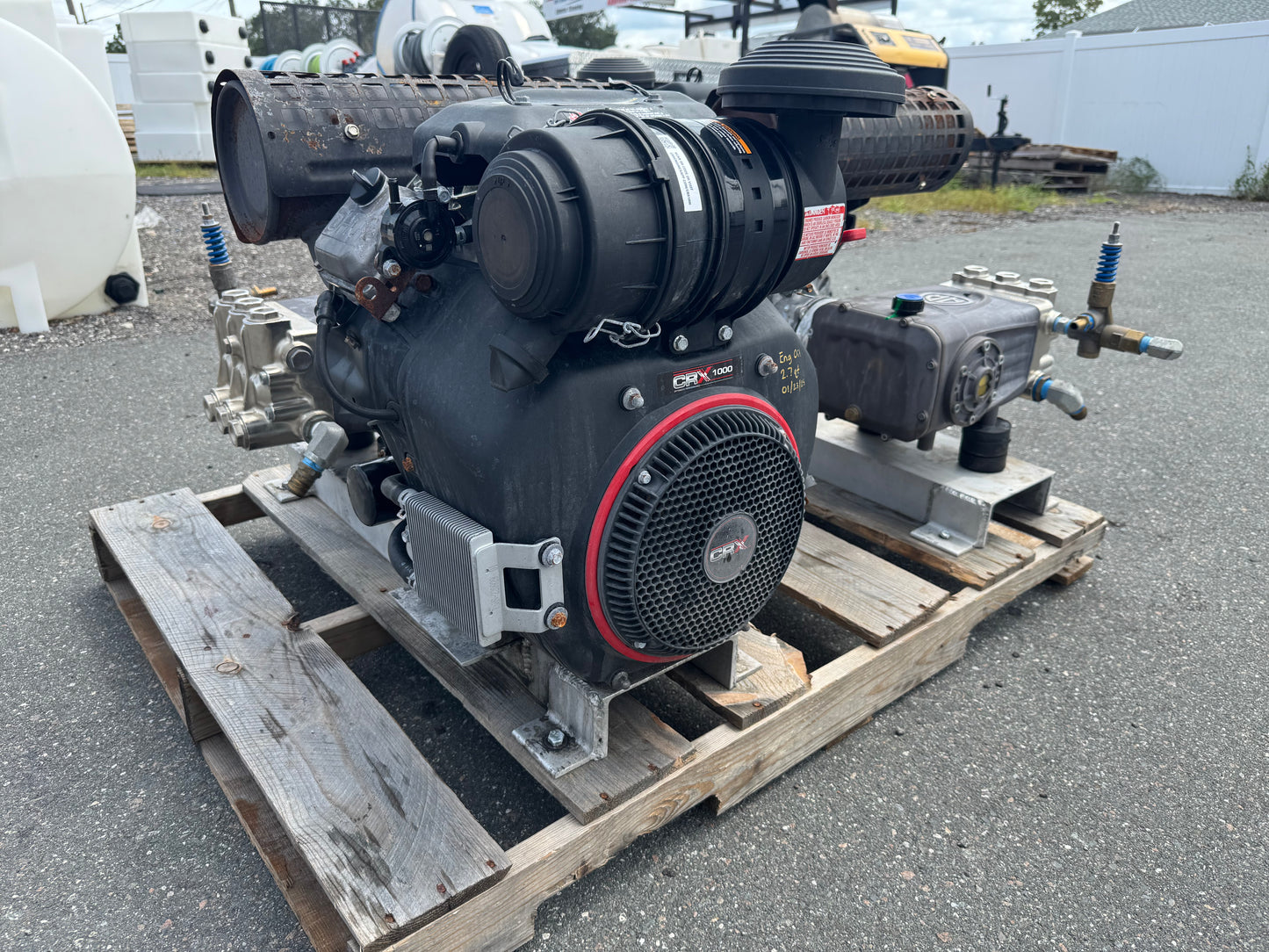 Used CRX 1000 Pressure Washer 17GPM @ 2400psi - Sold As Is