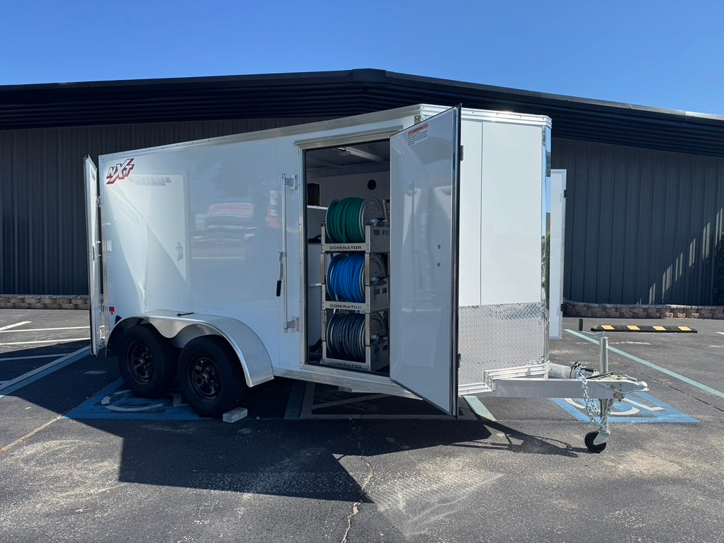 Enclosed 6x12 Pressure & Soft Washing Trailer with P40 Softwash