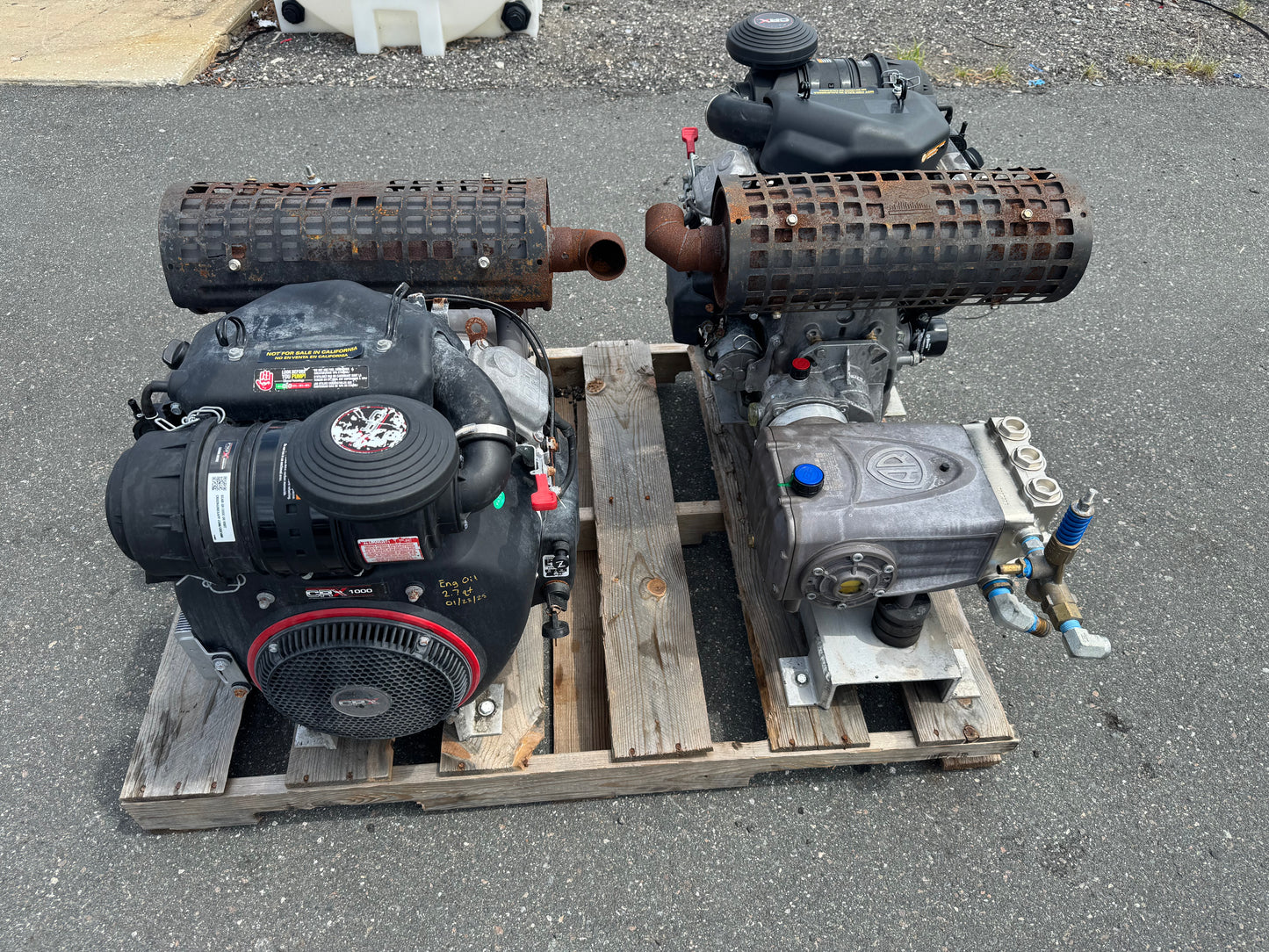 Used CRX 1000 Pressure Washer 17GPM @ 2400psi - Sold As Is