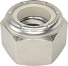 18-8 Stainless Steel Nylon-Insert Locknut – 1/4"-20 | 91831A029