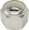 Stainless steel hex nut for softwash equipment fittings