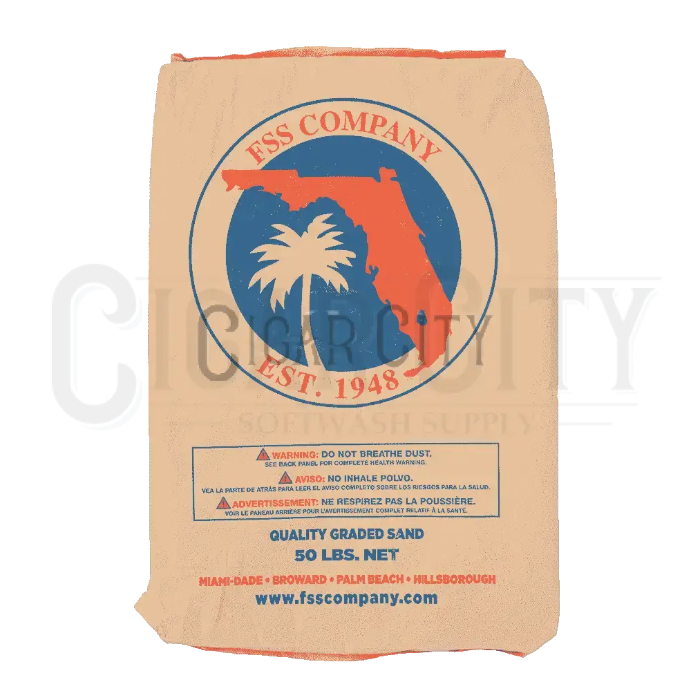 FSS Silica Sand  Cigarcity Softwash.