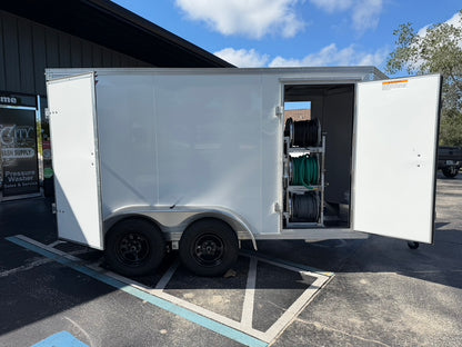 The Enclosed 6x12 Drone Trailer