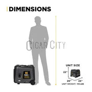 7,500 Watt Digital Inverter Generator Cigarcity Softwash