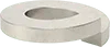 Metal softwash equipment component with circular opening and angled edge