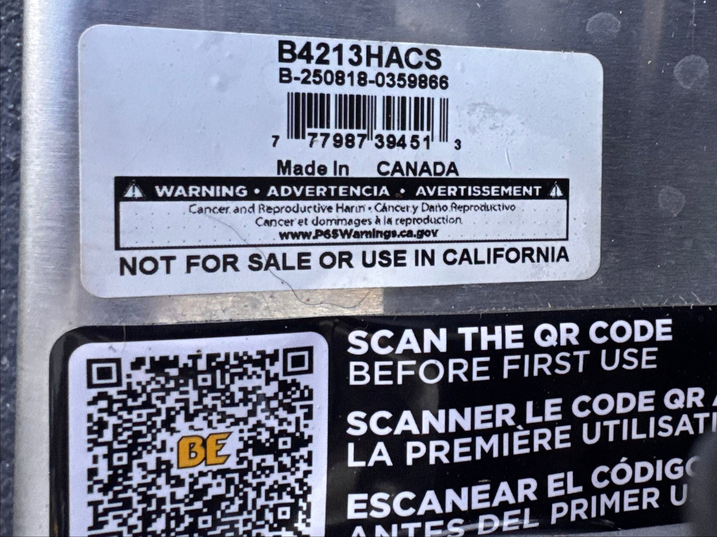 BE Scratch & Dent Honda GX390 w/ Comet ZWD4040 Pump 4,200 PSI 4.2 GPM Pressure Washer - B4213HACS (359866)