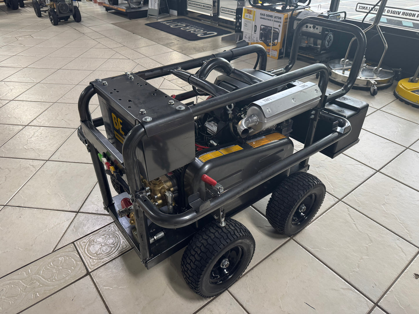 BE Scratch & Dent Honda GX690 w/ Comet TW5050S Pump 5,000 PSI 5.0 GPM Pressure Washer - 5024HWEBCOM (345149)