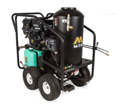 Mi-T-M DHG Series Belt Drive Pressure Washer - 3.7gpm, 4000PSI, General Pump DHG-4004-B0H6G