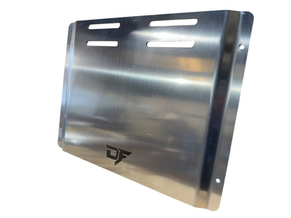 Dominator Fabrication Aluminum Mounting Plate for 3 Metering Valve Cyclone Proportioner