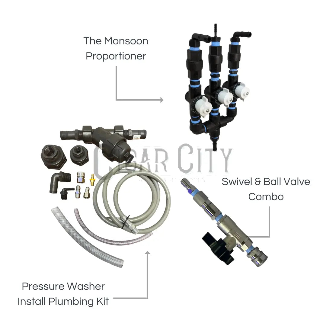 8GPM Build Your Own Rig Kit Basic Cigarcity Softwash