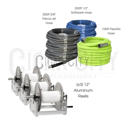 8GPM Build Your Own Rig Kit - Gas Softwash  Cigarcity Softwash.