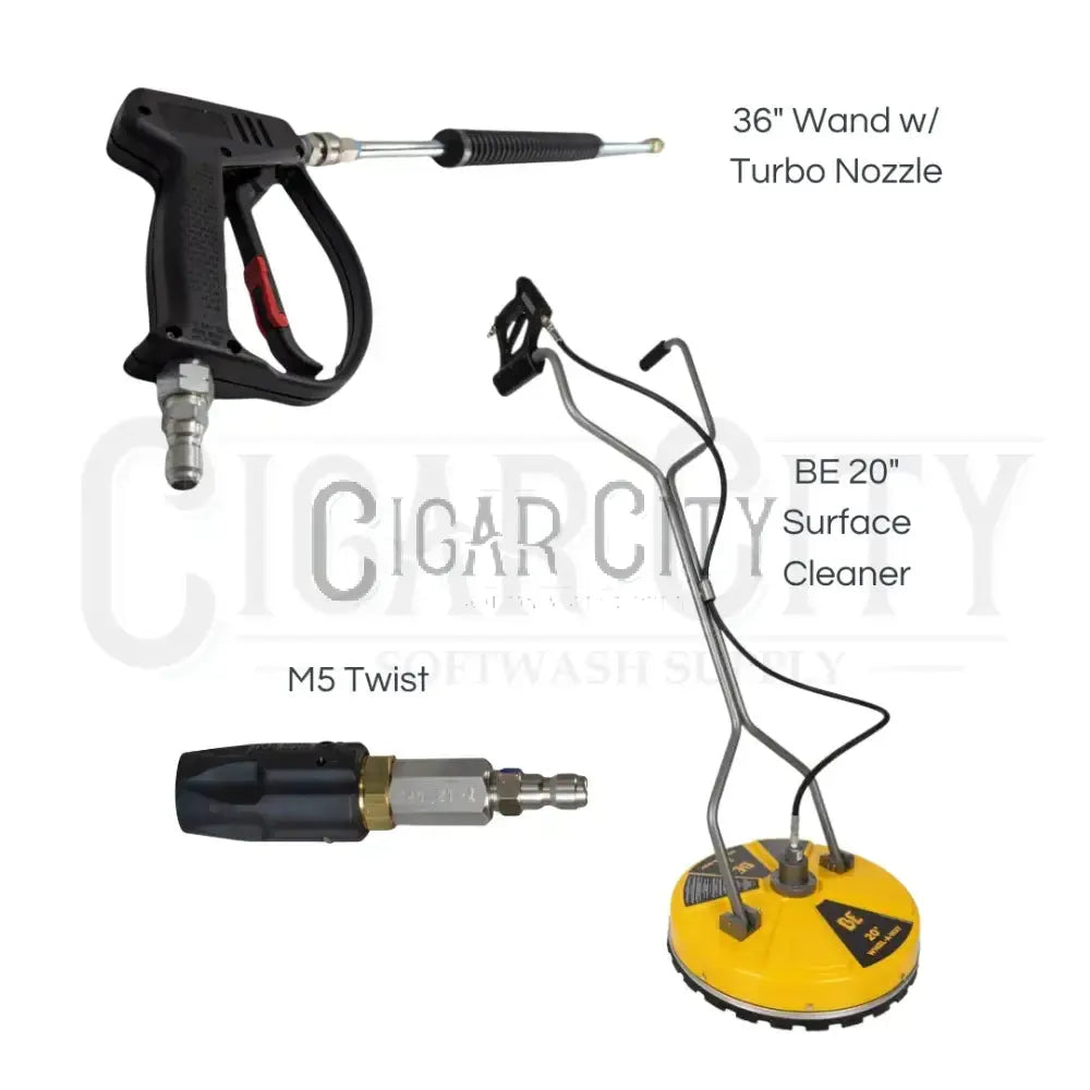 8GPM Build Your Own Rig Kit - Gas Softwash  Cigarcity Softwash.